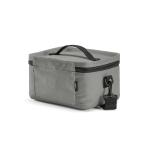 Borsa termica in plastica riciclata con doppio manico per il trasporto 7.5L color grigio seconda vista