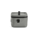 Borsa termica in plastica riciclata con doppio manico per il trasporto 7.5L color grigio terza vista