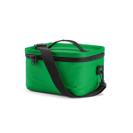 Borsa termica in plastica riciclata con doppio manico per il trasporto 7.5L color verde