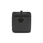 Borsa frigo isolante in plastica riciclata con ampia apertura 10L color nero quinta vista
