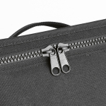 Borsa frigo isolante in plastica riciclata con ampia apertura 10L color nero terza vista dettaglio