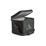 Borsa frigo isolante in plastica riciclata con ampia apertura 10L color nero