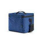 Borsa frigo isolante in plastica riciclata con ampia apertura 10L color blu seconda vista