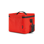 Borsa frigo isolante in plastica riciclata con ampia apertura 10L color rosso seconda vista