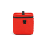 Borsa frigo isolante in plastica riciclata con ampia apertura 10L color rosso terza vista