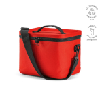 Borsa frigo isolante in plastica riciclata con ampia apertura 10L color rosso