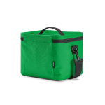 Borsa frigo isolante in plastica riciclata con ampia apertura 10L color verde seconda vista
