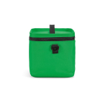 Borsa frigo isolante in plastica riciclata con ampia apertura 10L color verde terza vista