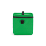 Borsa frigo isolante in plastica riciclata con ampia apertura 10L color verde quarta vista