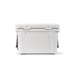 Borsa termica a doppia parete in plastica riciclata 35L color bianco vista posteriore