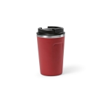 Bicchiere termico sostenibile in acciaio inossidabile riciclato 400 ml color bordò