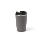 Bicchiere termico sostenibile in acciaio inossidabile riciclato 400 ml color grigio