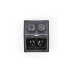 Powerbank 3 in 1 da 5.000 mAh con auricolari e altoparlante 5W color nero vista dettaglio