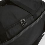 Borsa sportiva impermeabile in plastica ecologica con tasca nascosta 50L color nero terza vista dettaglio