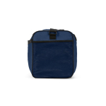 Borsa sportiva impermeabile in plastica ecologica con tasca nascosta 50L color blu seconda vista