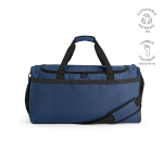 Borsa sportiva impermeabile in plastica ecologica con tasca nascosta 50L color blu