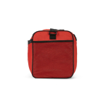Borsa sportiva impermeabile in plastica ecologica con tasca nascosta 50L color rosso seconda vista