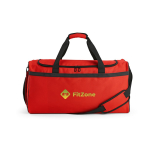 Borsa sportiva impermeabile in plastica ecologica con tasca nascosta 50L color rosso