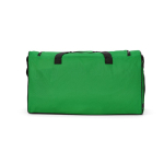 Borsa sportiva impermeabile in plastica ecologica con tasca nascosta 50L color verde vista posteriore