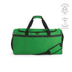 Borsa sportiva impermeabile in plastica ecologica con tasca nascosta 50L color verde