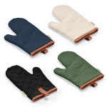 Robusto guanto da cucina in cotone ecologico con pollice separato 280 g/m2