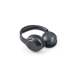 Cuffie wireless con cancellazione attiva del rumore e microfono con IA color grigio scuro terza vista