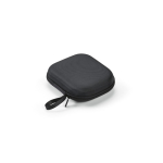 Cuffie wireless con cancellazione attiva del rumore e microfono con IA color grigio scuro sesta vista