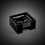 Cuffie wireless con cancellazione attiva del rumore e microfono con IA color grigio scuro