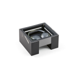Cuffie wireless con cancellazione attiva del rumore e microfono con IA color grigio scuro quinta vista