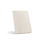 Taccuino con copertina in canapa flessibile A5 e pagine puntinate color bianco