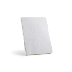 Taccuino flessibile A5 con copertina in cotone e pagine puntinate color bianco