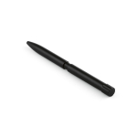 Penna in alluminio riciclato con pulsante magnetico e inchiostro nero color nero seconda vista