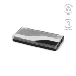 Powerbank in plastica riciclata con display LED 10.000 mAh color nero