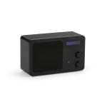 Altoparlante wireless in plastica riciclata con schermo LCD 15W color nero