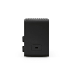 Altoparlante wireless in plastica riciclata con schermo LCD 15W color nero terza vista