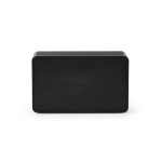 Altoparlante wireless in plastica riciclata con schermo LCD 15W color nero vista posteriore