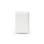 Altoparlante wireless in plastica riciclata con schermo LCD 15W color bianco quarta vista