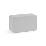 Altoparlante wireless in plastica riciclata con schermo LCD 15W color argento seconda vista