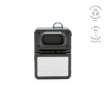 Altoparlante wireless riciclato con subwoofer integrato 3W color nero