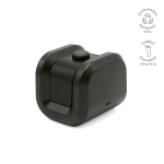 Altoparlante portatile in plastica riciclata con bassi intensi 5W color nero