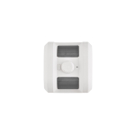 Altoparlante portatile in plastica riciclata con bassi intensi 5W color bianco quinta vista