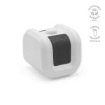 Altoparlante portatile in plastica riciclata con bassi intensi 5W color bianco