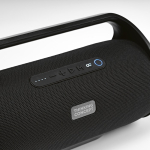 Altoparlante wireless impermeabile in plastica riciclata 40W color nero seconda vista