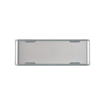 Altoparlante wireless in plastica riciclata con portata di 15 m e 80W color argento quinta vista