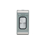 Altoparlante wireless in plastica riciclata con portata di 15 m e 80W color argento sesta vista