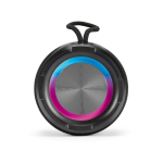 Altoparlante wireless in plastica riciclata con protezione IPX6 30W color nero quarta vista