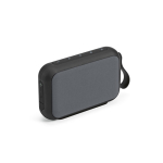 Altoparlante wireless in plastica riciclata con griglie rimovibili 10W color nero seconda vista