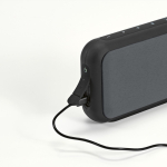 Altoparlante wireless in plastica riciclata con griglie rimovibili 10W color nero quarta vista