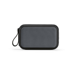 Altoparlante wireless in plastica riciclata con griglie rimovibili 10W color nero vista posteriore