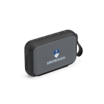 Altoparlante wireless in plastica riciclata con griglie rimovibili 10W color nero
